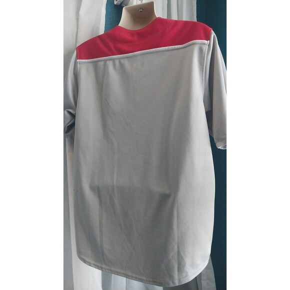 Dynasty Apparel MLB St Louis Cardinals Gray Red Baseball Jersey Size Large - Picture 3 of 4